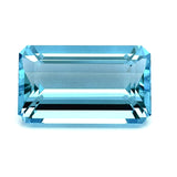 16.11cts Natural Blue Aquamarine Gemstone  - Octagon Shape - 26219RGT