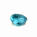 11.35cts Natural Blue Zircon Gemstone - Pear Shape - 26225RGT