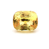 10.28cts Bellerophon Natural Unheated Vivid Yellow Sapphire Gemstone - Cushion Shape - 26235RGT