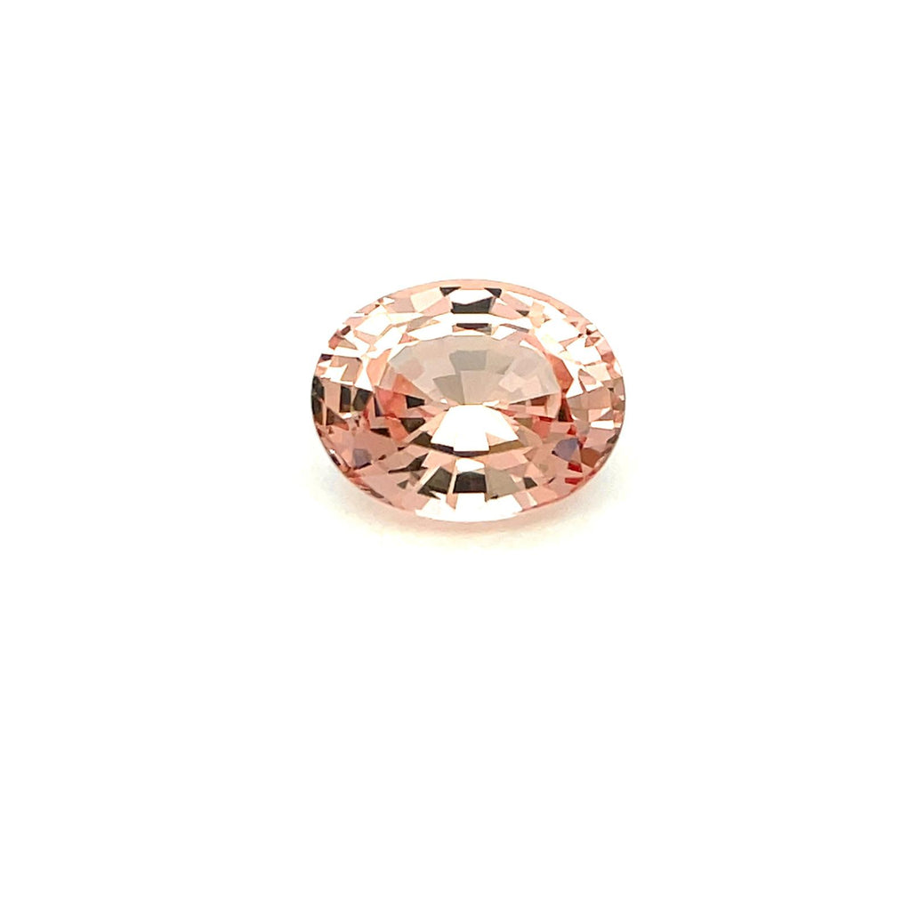 2.03cts Natural Malaya Garnet Gemstone - Oval Shape - 26239RGT