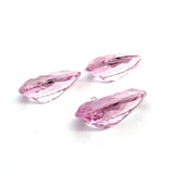15.04cts Natural Pink Morganite Gemstone - 3Pcs Set Pair - Pear Shape - 26259RGT