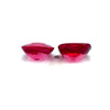 5.10cts Natural Red Spinel Gemstone Pair - Cushion Shape - 26266RGT