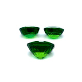 11.49cts Natural Chrome Tourmaline Gemstone - 3Pcs Set Pair - Cushion Shape - 26285RGT
