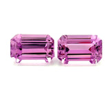 16.33cts Natural Pink Kunzite Gemstone Pair - Octagon Shape - 26290RGT