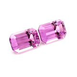 16.33cts Natural Pink Kunzite Gemstone Pair - Octagon Shape - 26290RGT
