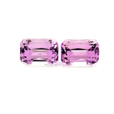 17.71cts Natural Pink Kunzite Gemstone Pair - Octagon Shape - 26291RGT
