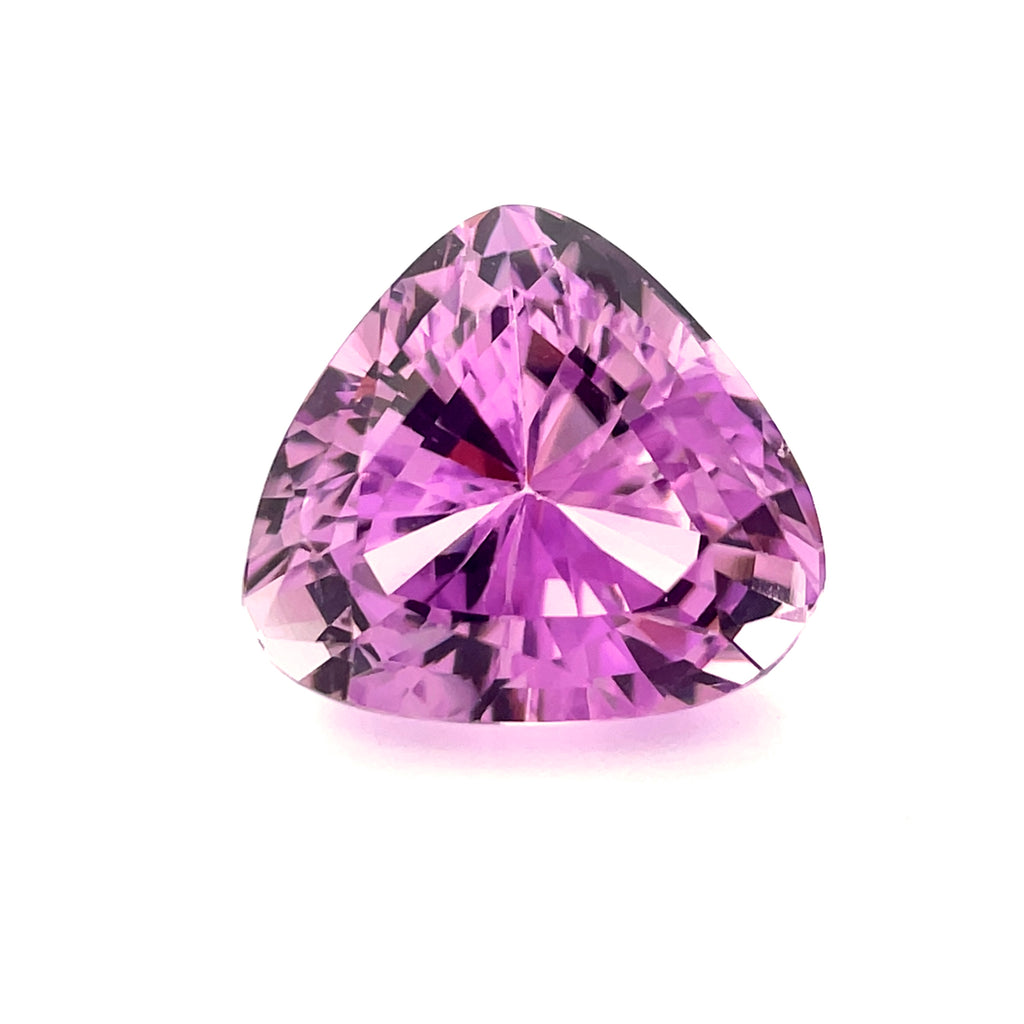 19.02cts Natural Pink Kunzite Gemstone - Trilliant Shape - 26292RGT