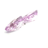 25.19cts Natural Pink Kunzite Gemstone Pair - Pear Shape - 26293RGT