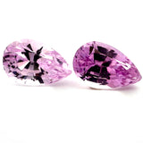 40.00cts Natural Pink Kunzite Gemstone - Pear Shape - 26296RGT