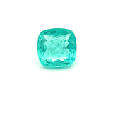 3.19cts GIA Natural Greenish Blue Paraiba Tourmaline Gemstone - Square Cushion Shape - 26301RGT
