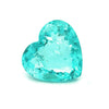 9.03cts GIA Natural Greenish Blue Paraiba Tourmaline Gemstone - Heart Shape - 26302RGT