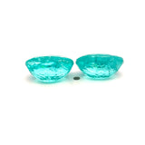 8.33cts GIA Natural Greenish Blue Paraiba Tourmaline Gemstone - Oval Shape - 26303RGT