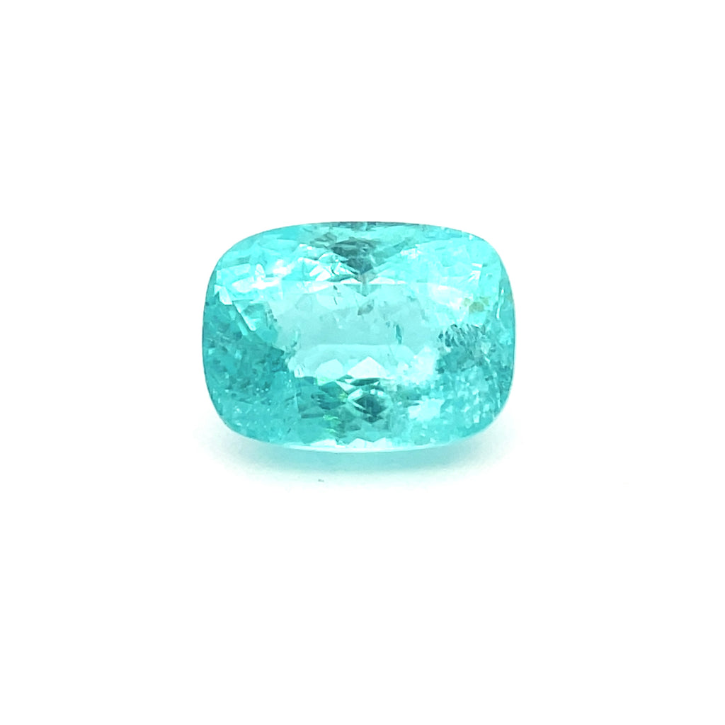 5.26cts GIA Natural Greenish Blue Paraiba Tourmaline Gemstone - Oval Shape - 26304RGT