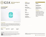 5.26cts GIA Natural Greenish Blue Paraiba Tourmaline Gemstone - Oval Shape - 26304RGT