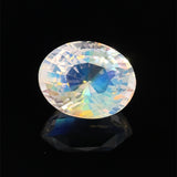 7.48cts Natural Rainbow Moonstone Gemstone - Oval Shape - 26322RGT