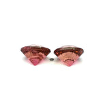 6.51cts Natural Pink Tourmaline Gemstone Pair - Oval Shape - 26630RGT