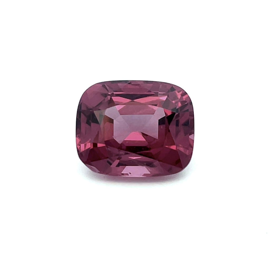 5.33cts Natural Malaya Garnet Gemstone - Cushion Shape - 26331RGT