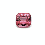 3.84cts Natural Malaya Garnet Gemstone - Cushion Shape - 26340RGT