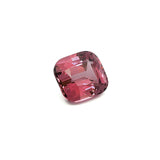 3.84cts Natural Malaya Garnet Gemstone - Cushion Shape - 26340RGT