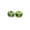 2.09cts Natural Demantoid Garnet Gemstone Pair - Oval Shape - 26341RGT