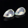 5.80cts Natural Rainbow Moonstone Gemstone Pair - Pear Shape - 26342RGT