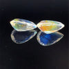 5.80cts Natural Rainbow Moonstone Gemstone Pair - Pear Shape - 26342RGT