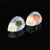 7.52cts Natural Rainbow Moonstone Gemstone Pair - Pear Shape - 26343RGT