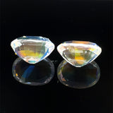 8.22cts Natural Rainbow Moonstone Gemstone Pair - Oval Shape - 26344RGT