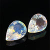 8.55cts Natural Rainbow Moonstone Gemstone Pair - Pear Shape - 26345RGT