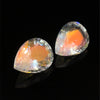 8.59cts Natural Rainbow Moonstone Gemstone Pair - Pear Shape - 26346RGT