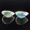 8.59cts Natural Rainbow Moonstone Gemstone Pair - Pear Shape - 26346RGT