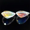8.94cts Natural Rainbow Moonstone Gemstone Pair - Pear Shape - 26347RGT