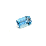 1.71cts Natural Blue Aquamarine Gemstone  - Octagon Shape - 26546RGT