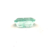 3.05cts Bellerophon Natural Bluish Green Emerald from Nigeria - Octagon Shape - 26549RGT