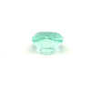 3.48cts Bellerophon Natural Bluish Green Emerald from Nigeria - Cushiom Shape - 26550RGT