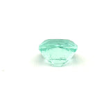 3.48cts Bellerophon Natural Bluish Green Emerald from Nigeria - Cushiom Shape - 26550RGT