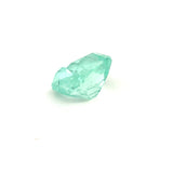 3.48cts Bellerophon Natural Bluish Green Emerald from Nigeria - Cushiom Shape - 26550RGT