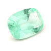 24.51cts Bellerophon Natural Bluish Green Emerald from Nigeria  - Cushion Shape - 26554RGT