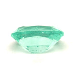 24.51cts Bellerophon Natural Bluish Green Emerald from Nigeria  - Cushion Shape - 26554RGT