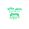 34.16cts Bellerophon Natural Bluish Green Emerald from Nigeria Pair - 3Pcs Set Pair - Cushion Shape - 26555RGT