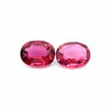 2.22cts Natural Pink Tourmaline Gemstone Pair - Oval Shape - 26558RGT