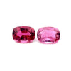 2.66cts Natural Pink Tourmaline Gemstone Pair - Cushion Shape - 26559RGT