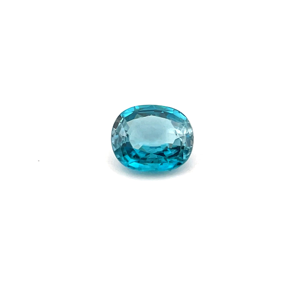 1.46cts Natural Blue Zircon Gemstone - Oval Shape - 26593RGT