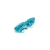 4.85cts Natural Blue Zircon Gemstone Pair - Oval Shape - 26599RGT