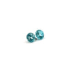 1.09cts Natural Blue Zircon Gemstone Pair - Round Shape - 26601RGT