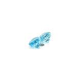 1.54cts Natural Blue Zircon Gemstone Pair - Round Shape - 26602RGT