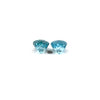 1.63cts Natural Blue Zircon Gemstone Pair - Round Shape - 26604RGT