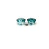 2.26cts Natural Blue Zircon Gemstone Pair - Round Shape - 26606RGT