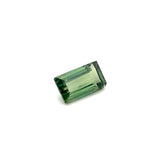 1.36cts Natural Unheated Green Sapphire Gemstone - Baguette Shape - 26608RGT