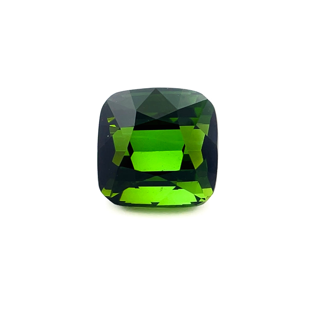 6.76cts Natural Green Tourmaline Gemstone - Square octagon Shape - 26645RGT